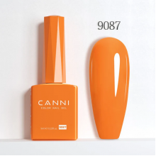 Ημιμόνιμο Βερνίκι Canni Color Nail Gel No 9087 Burning Orange Hema Free 9ml