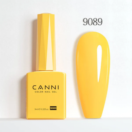 Ημιμόνιμο Βερνίκι Canni Color Nail Gel No 9089 ArtyClick Amber Hema Free 9ml