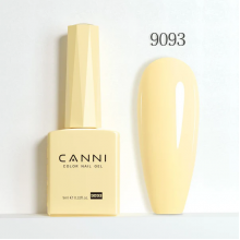 Ημιμόνιμο Βερνίκι Canni Color Nail Gel No 9093 Peach Yellow Hema Free 9ml