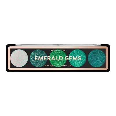 Παλέτα Glitter Profusion – Emerald Gems (5 Αποχρώσεις) 