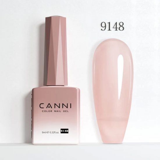 Ημιμόνιμο Βερνίκι Canni Color Nail Gel No 9148 Hema Free 9ml