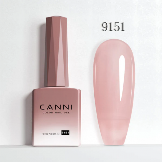 Ημιμόνιμο Βερνίκι Canni Color Nail Gel No 9151 Hema Free 9ml