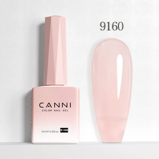 Ημιμόνιμο Βερνίκι Canni Color Nail Gel No 9160 Hema Free 9ml