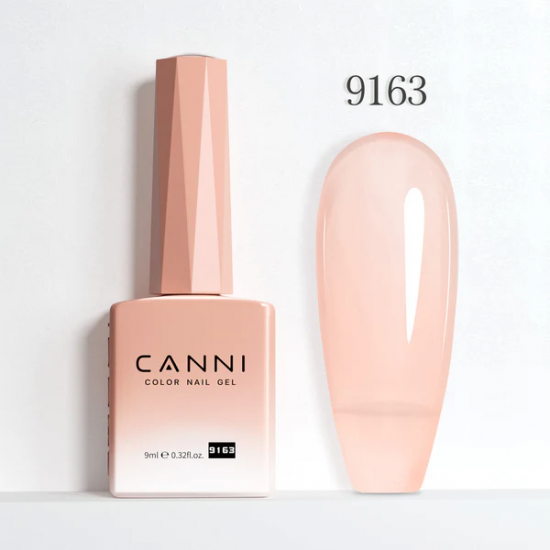 Ημιμόνιμο Βερνίκι Canni Color Nail Gel No 9163 Hema Free 9ml