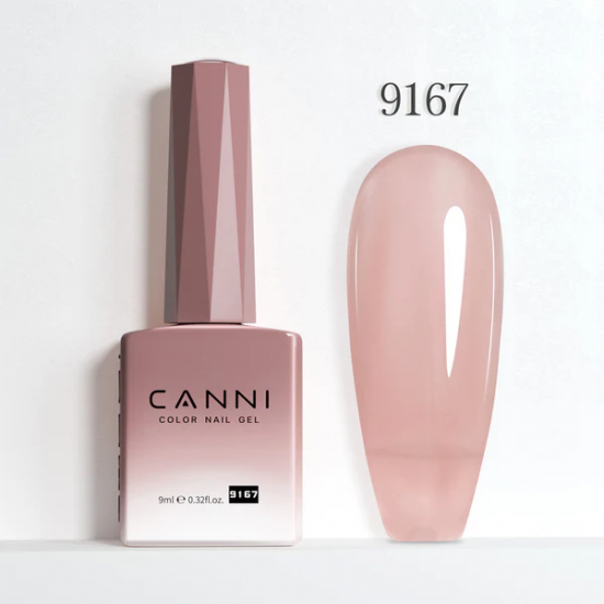 Ημιμόνιμο Βερνίκι Canni Color Nail Gel No 9167 Hema Free 9ml