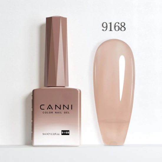 Ημιμόνιμο Βερνίκι Canni Color Nail Gel No 9168 Hema Free 9ml