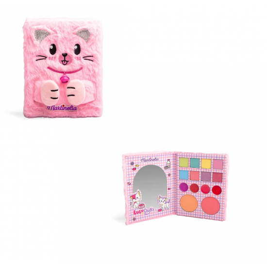 Παιδική Παλέτα Μακιγιάζ σε Συσκευασία Βιβλίο Martinelia Lulu & Duki Palette Book