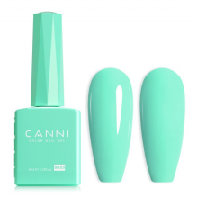 Ημιμόνιμο Βερνίκι Canni Color Nail Gel No 9023 Turquoise gGreen Hema Free 9ml