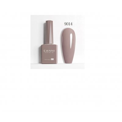 Ημιμόνιμο Βερνίκι Canni Color Nail Gel No 9014 Light Brown Hema Free 9ml