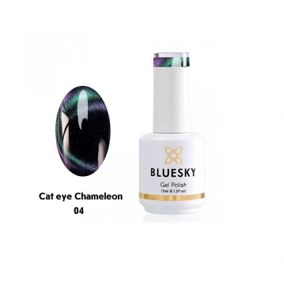 Bluesky Gel Polish Chameleon Cat Eye Purple CCEC04P 15ml