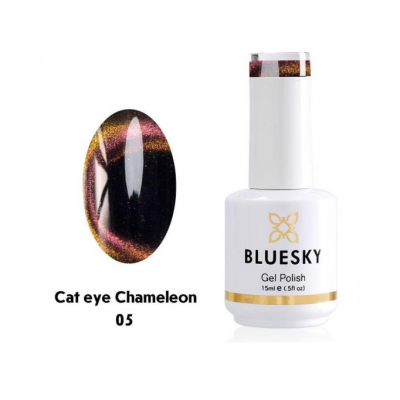 Bluesky Gel Polish Chameleon Cat Eye Purple Green CCEC05P 15ml