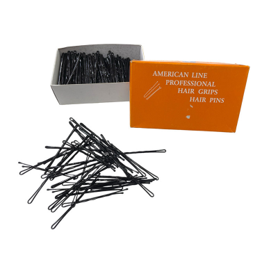 American Line – Επαγγελματικά Hair Pins σε Συσκευασία (Black)