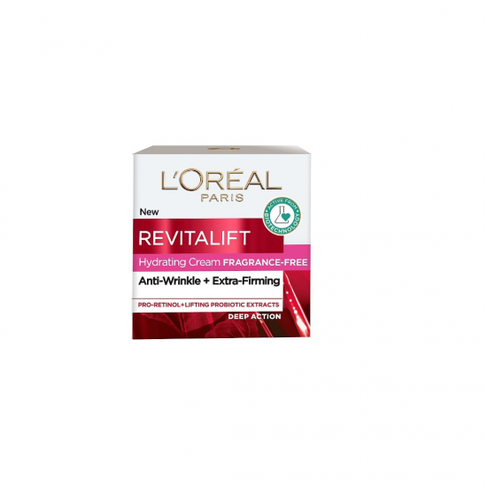 Αντιγηραντική Κρέμα Προσώπου Ημέρας L'Oréal Paris Revitalift Fragrance Free Anti-wrinkle & Firming 50ml