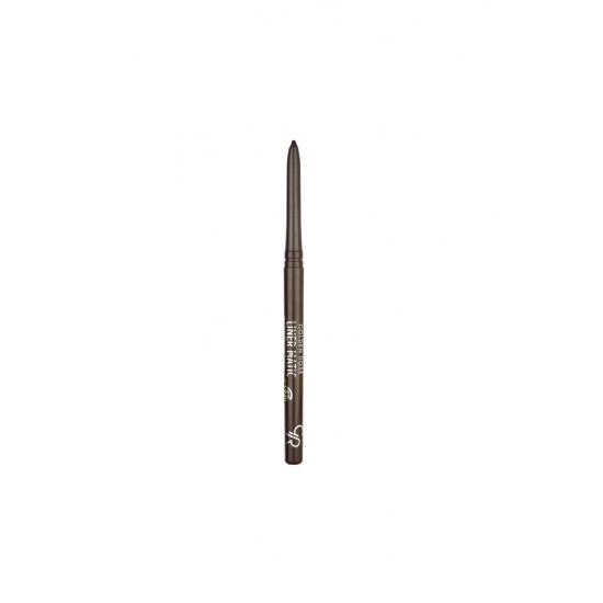 Μολύβι Ματιών Αδιάβροχo Golden Rose Liner Matic Eyepencil Up to 24h No 202 Bistre Brown