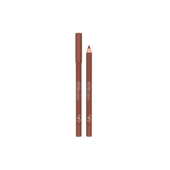 Μολύβι Χειλιών Αδιάβροχo Golden Rose Tattoo Lipliner Precision & Soft No 206 Toffee