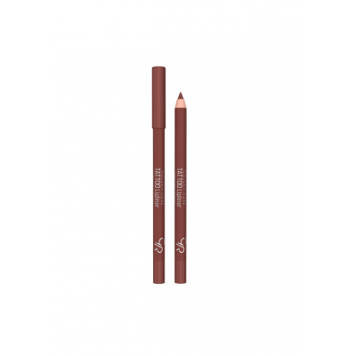 Μολύβι Χειλιών Αδιάβροχo Golden Rose Tattoo Lipliner Precision & Soft No 208 Mahogany