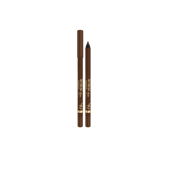 Μολύβι Ματιών Αδιάβροχo Golden Rose Tattoo Gel Eyepencil Up to 24h No 115 Rustic Brown