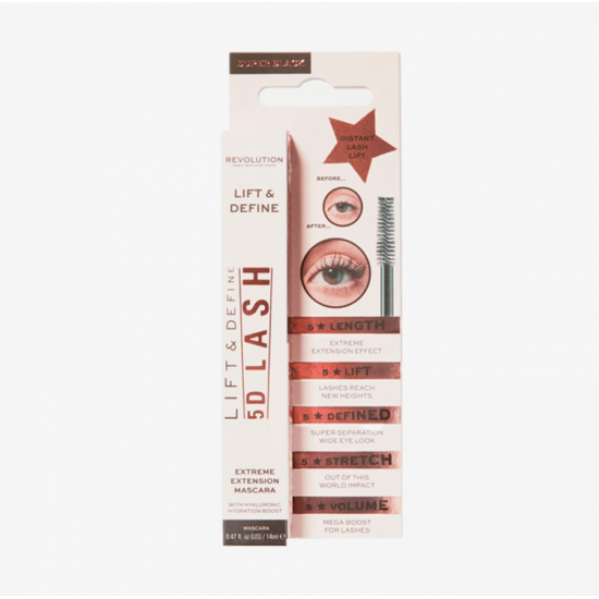 Μάσκαρα Ματιών Revolution Lift & Define 5D Mascara 14ml