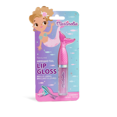 Παιδικό Lip Gloss Κεράσι σε Σχέδιο Ουράς Γοργόνας Martinelia Lets Be Mermaid 