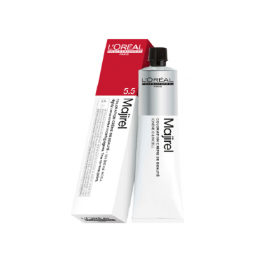 Βαφή μαλλιών LOreal Professionnel Majirel  Νο 5.5 Καστανό Ανοιχτό Ακαζού 60ml