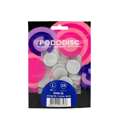 Ανταλλακτικά Pododisc Buffer STALEKS PRO L 25mm (PDFB-25) 25τμχ.