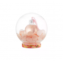 Σετ Δώρου Με Αφρόλουτρο Bubble T Novletea Snow Globe Shower Gel & Bath Pearls Set "Candy Cane"