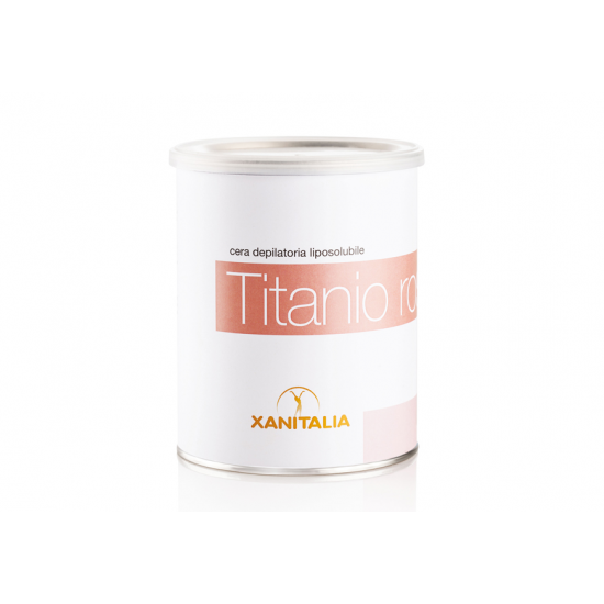 Κερί Αποτρίχωσης σε Βάζο Titanio Rosa Xanitalia 800ml