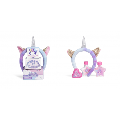 Παιδικό σετ Δώρου με Στέκα Little Unicorn Hairband Bath Set Martinelia 