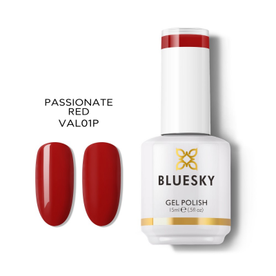   Bluesky Gel Polish Passionate Red  VAL01P  15ml