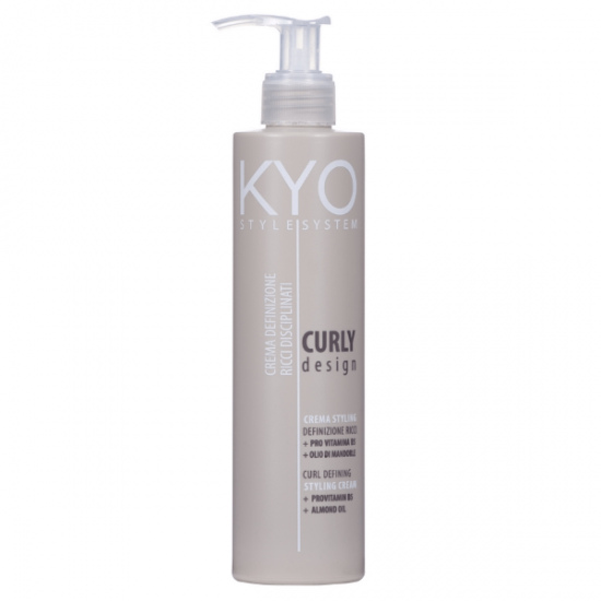  Κρέμα Styling Για Σπαστά & Σγούρα Μαλλιά KYO Curly Design 250ML
