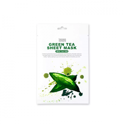 Υφασμάτινη Μάσκα Προσώπου Tenzero Green Tea Sheet Mask 25ml