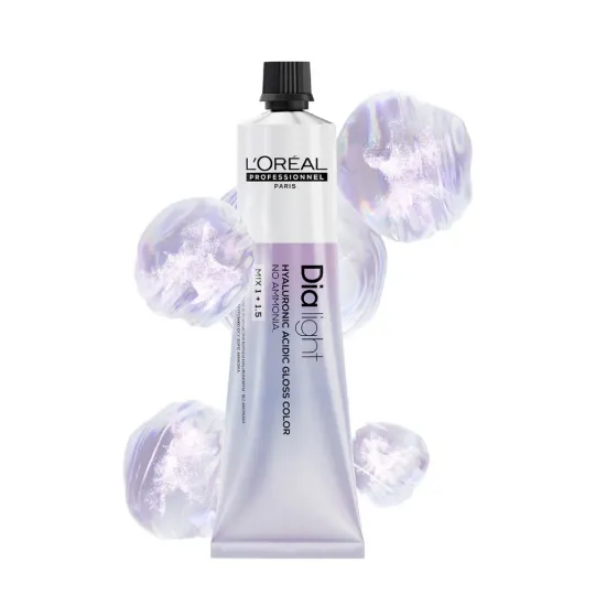 Βαφή μαλλιών Loreal Professionel Dia Light Hyaluronic Acidic Gloss Color No Ammonia VIOLET BOOSTER 60ml