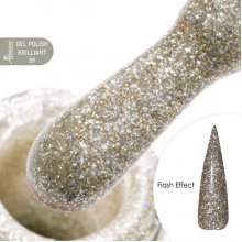 GEL POLISH BRILLIANT (FLASH EFFECT) 09 ALEZORI 15ml