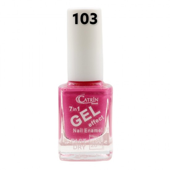 Βερνίκι Νυχιών Catrin 7 in 1 Gel Effect No 103  13ml