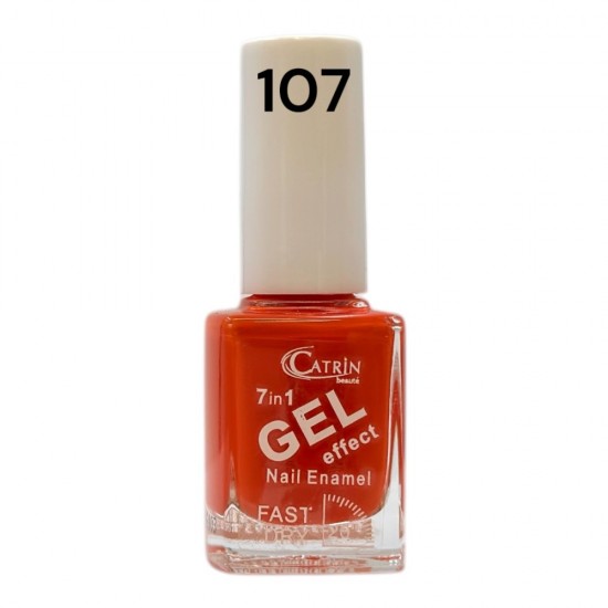 Βερνίκι Νυχιών Catrin 7 in 1 Gel Effect No 107  13ml