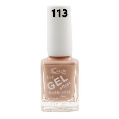 Βερνίκι Νυχιών Catrin 7 in 1 Gel Effect No 113 13ml