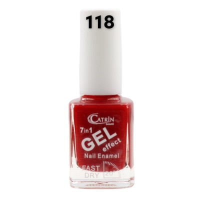 Βερνίκι Νυχιών Catrin 7 in 1 Gel Effect No 118  13ml
