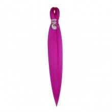 Συνθετικά μαλλιά για ράστα 140cm/80gr Hot Plum