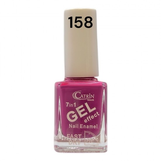 Βερνίκι Νυχιών Catrin 7 in 1 Gel Effect No 158 13ml