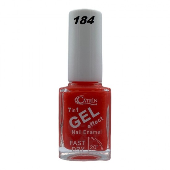 Βερνίκι Νυχιών Catrin 7 in 1 Gel Effect No 184 13ml