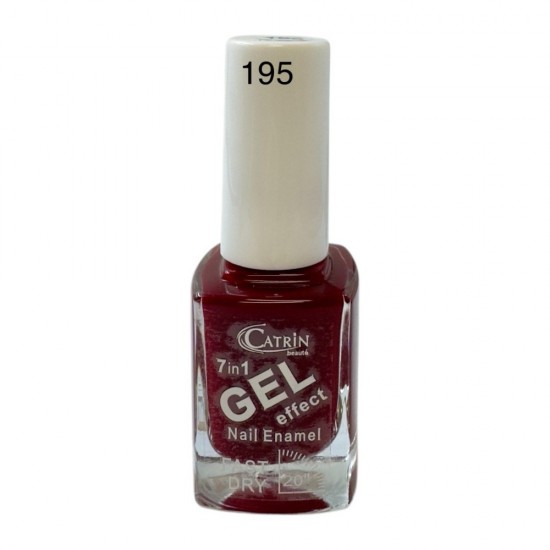 Βερνίκι Νυχιών Catrin 7 in 1 Gel Effect No 195 13ml