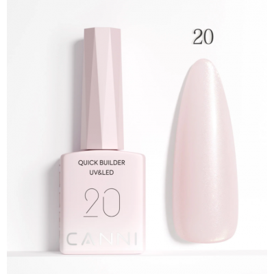 Gel Quick Builder Canni Color No 20 Hema & TPO Free 9ml