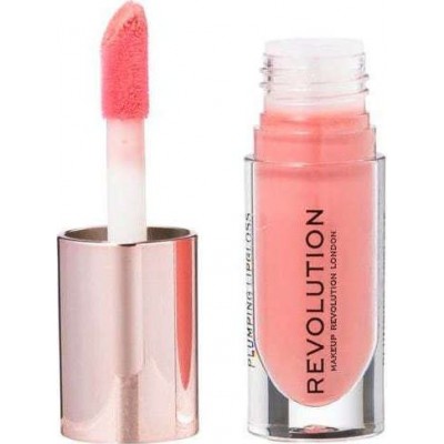 Lip Gloss Kiss Baby Pink Pout Bomb Revolution Beauty 4.6ml
