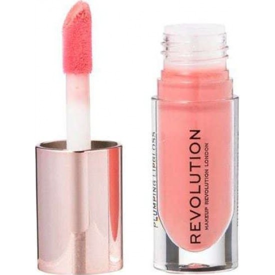 Lip Gloss Kiss Baby Pink Pout Bomb Revolution Beauty 4.6ml