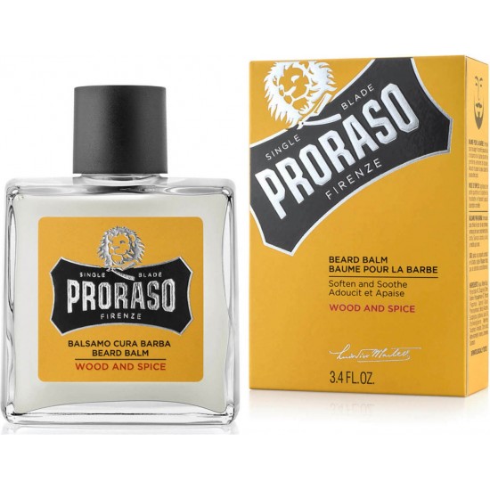 Balm Περιποίησης Για Γένια Wood & Spice Proraso 100ml