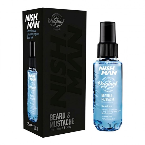 Beard & Mustache Genius After Shave Nish Man 75ml