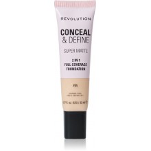 Foundation F3n Revolution Beauty Conceal & Define Liquid 23ml