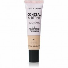 Foundation F4c Revolution Beauty Conceal & Define Liquid 23ml