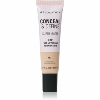 Foundation F4c Revolution Beauty Conceal & Define Liquid 23ml