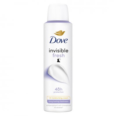  Αποσμητικό 48h σε Spray Dove Advanced Invisible Fresh Anti-Transpirant & Anti-Marks 150ml